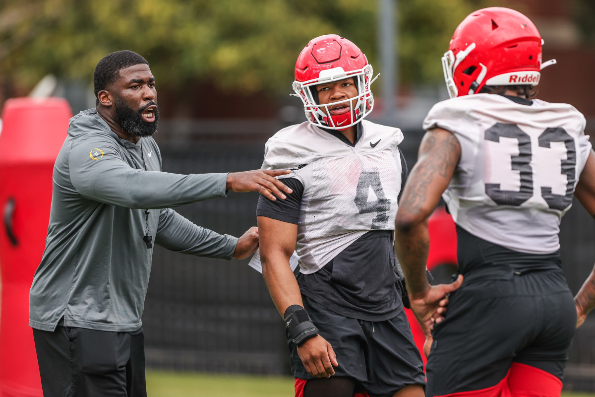 First Look: Georgia Football's Outside Linebackers Coach Chidera Uzo ...