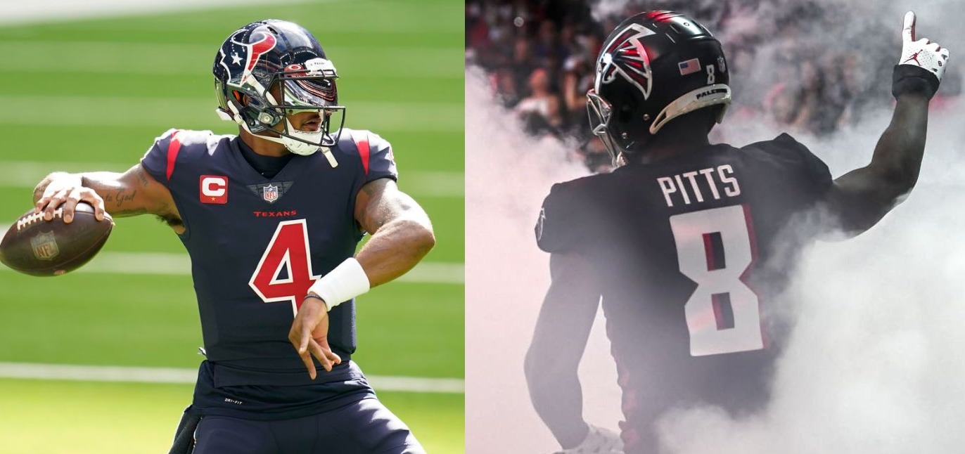 Falcons' Kyle Pitts sends cryptic tweet, fueling Deshaun Watson to