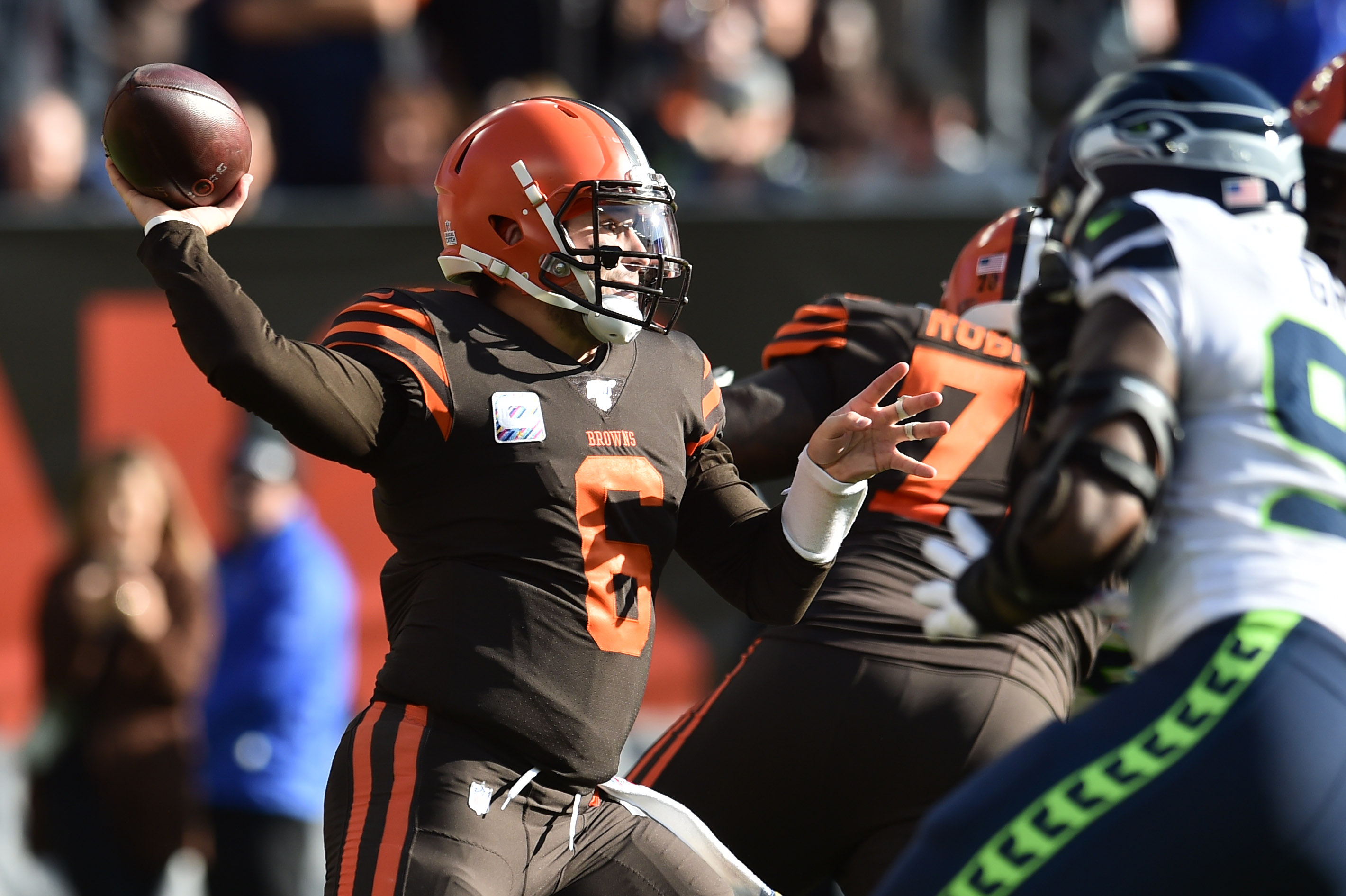 Seahawks Remain Interested in Baker Mayfield - At Right Price - Sports  Illustrated Seattle Seahawks News, Analysis and More