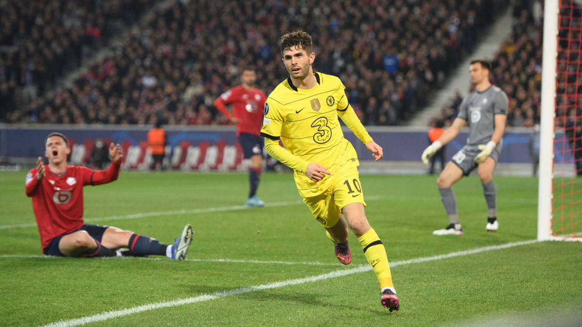 Christian Pulisic and Chelsea eliminate Lille from the Champions League