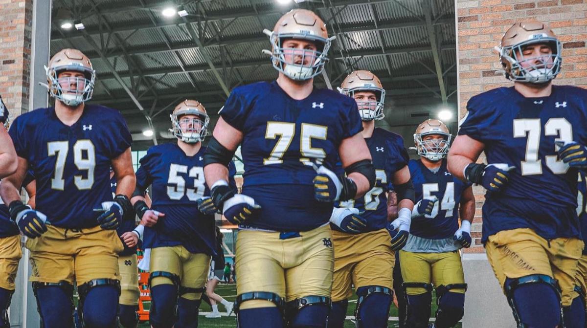 Notre Dame Is the New Offensive Line U. - Sports Illustrated