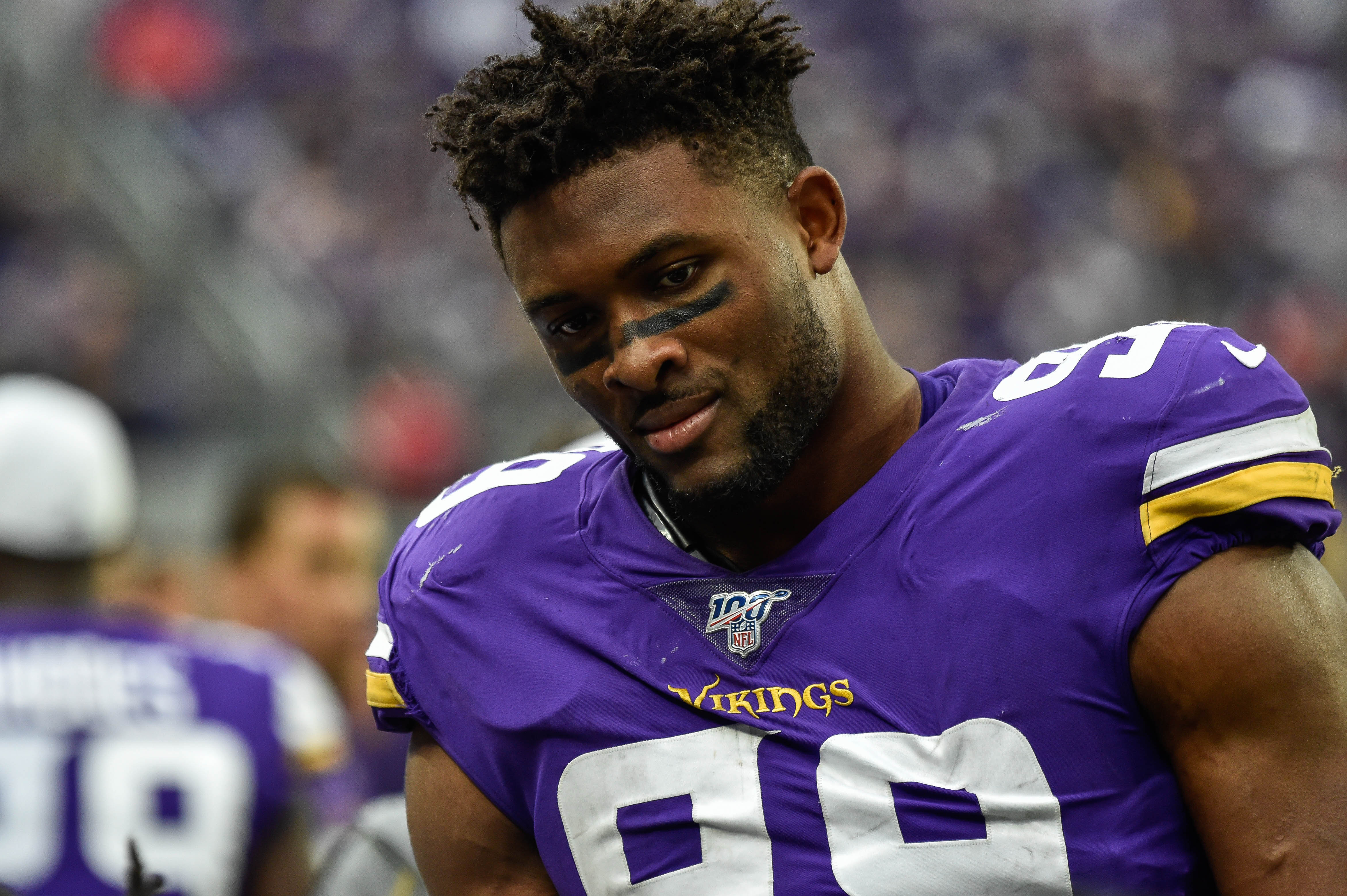 The Vikings are happy Danielle Hunter came to camp. Contract for star pass  rusher still at issue - The San Diego Union-Tribune