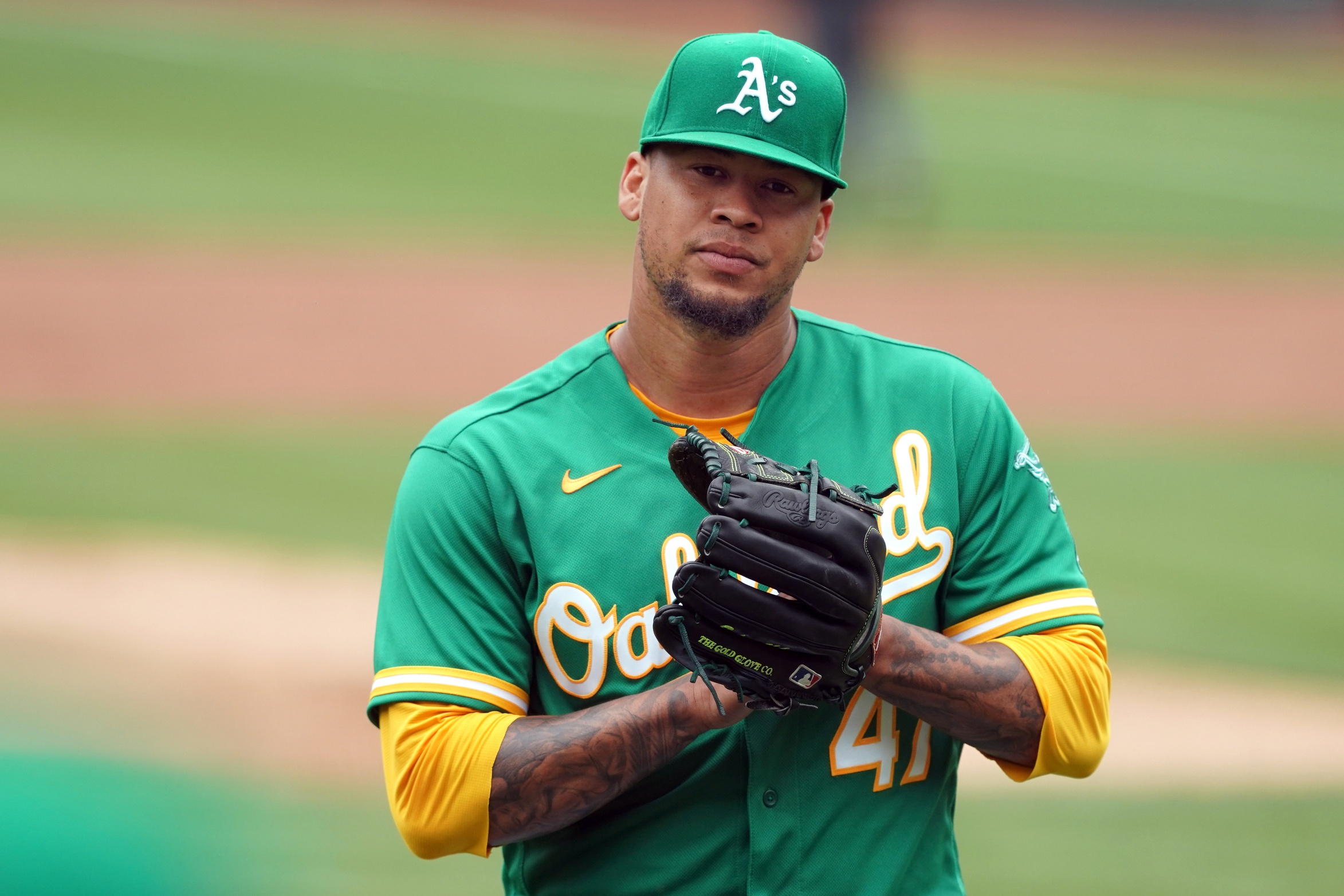 Tigers reportedly checking on A's starters Frankie Montas and Sean