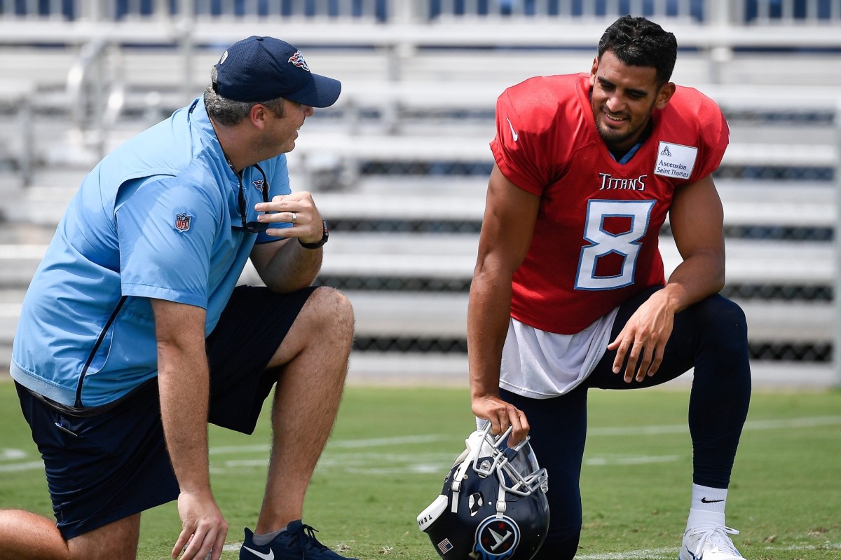 How Arthur Smith, Marcus Mariota helped put complete game together