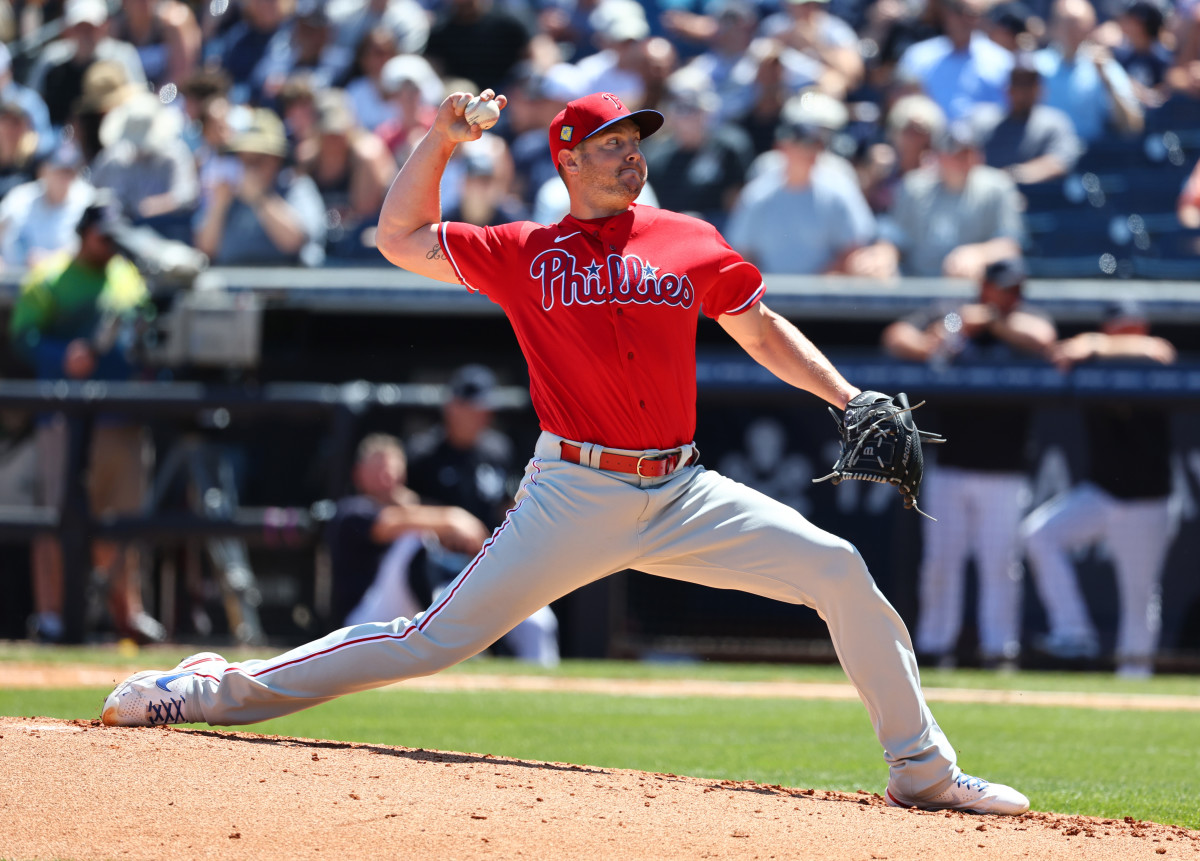 Scenes from MLB spring training: New York Yankees vs. Philadelphia