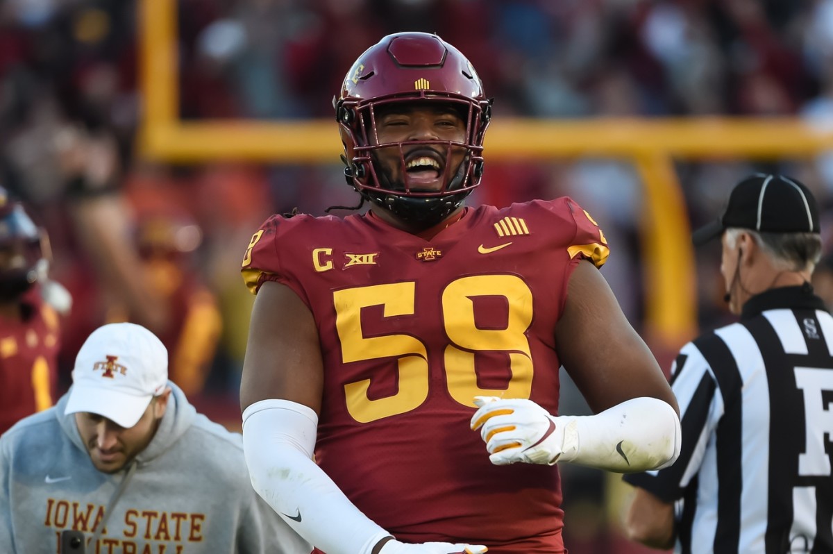 90 Prospects In 90 Days Iowa State Dl Eyioma Uwazurike Sports Illustrated Carolina Panthers 4714