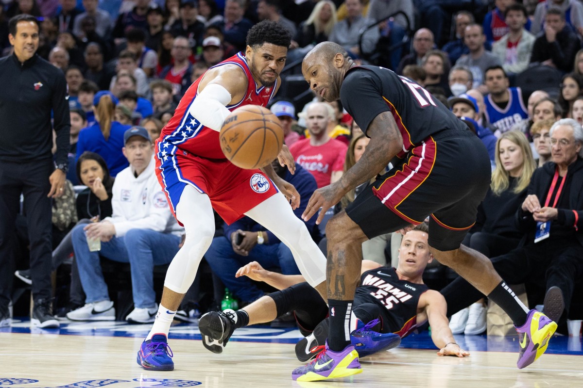 Tobias Harris, Tyrese Maxey Explain Flipping the Switch vs. Heat ...