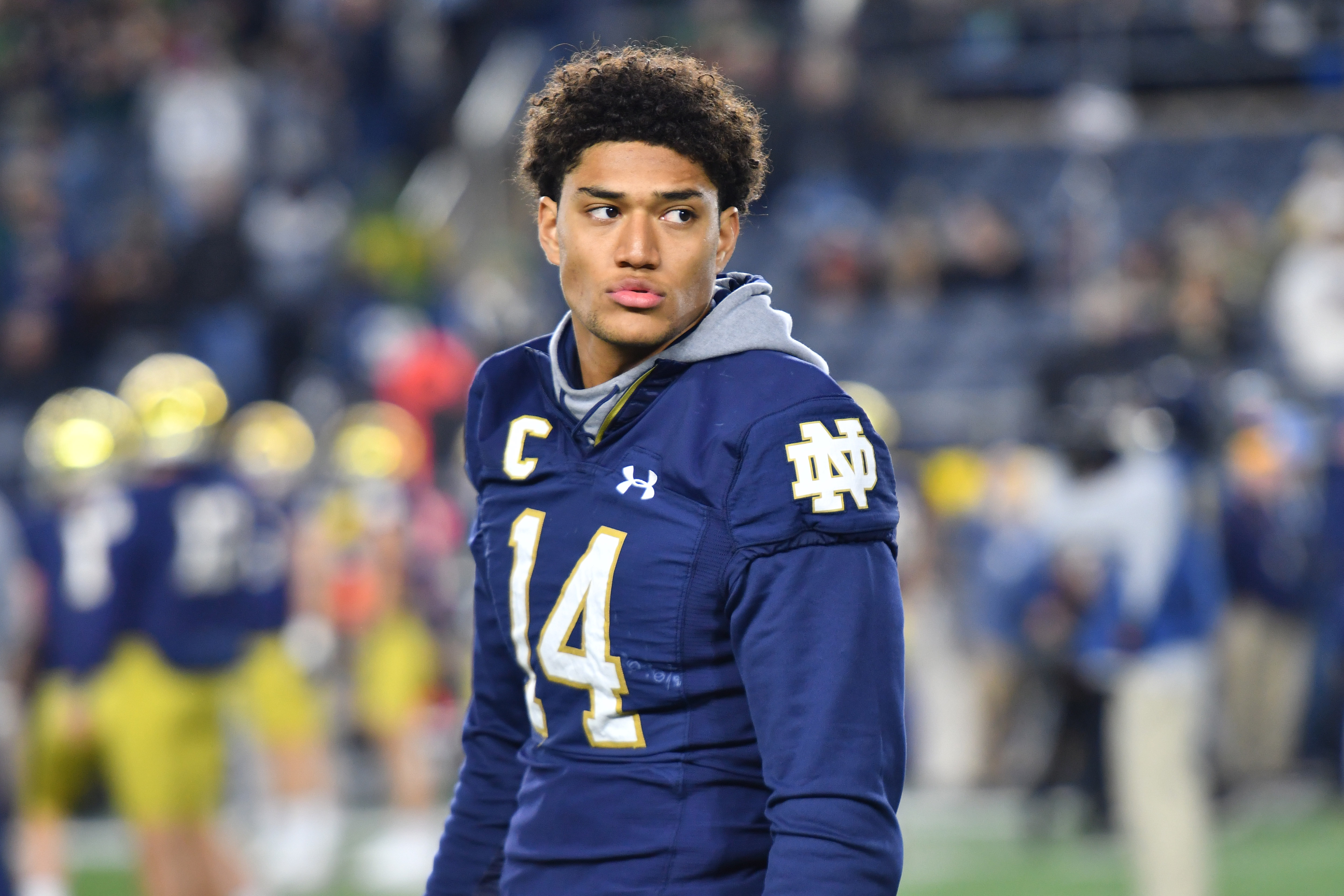 Notre Dame football: Kyle Hamilton slipping shows Draft