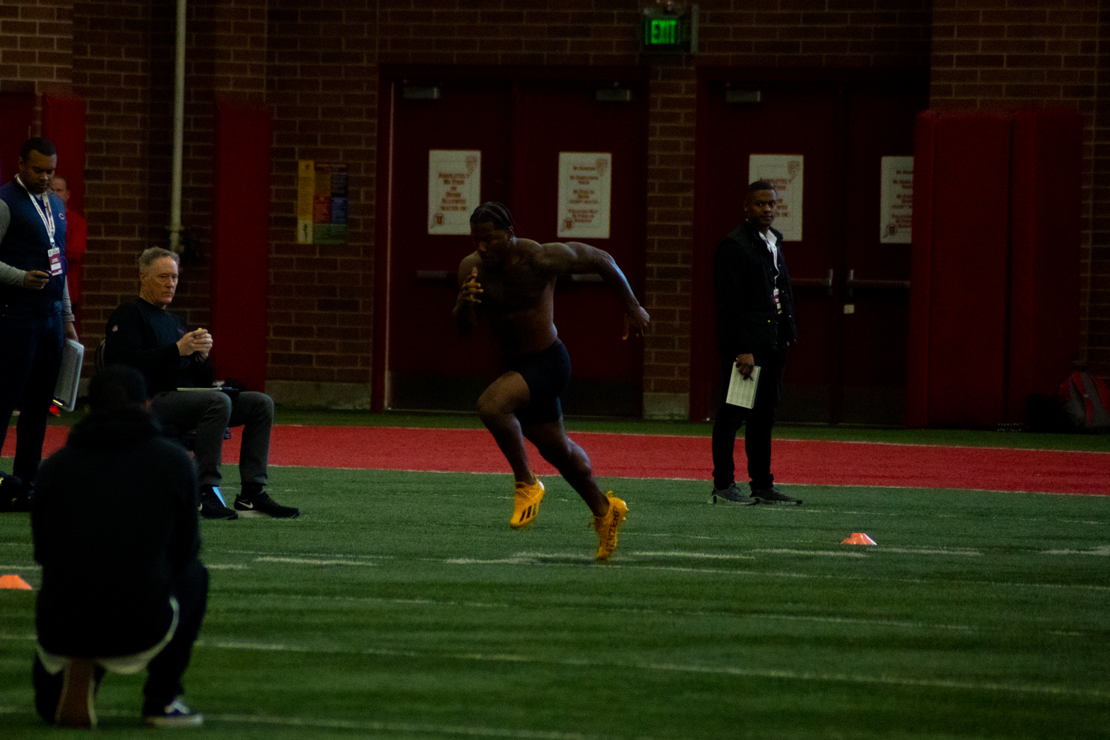 Scenes from Utah Pro Day TJ Pledger Highlights Sports Illustrated