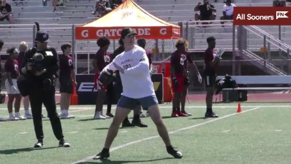 WATCH: 2023 Oklahoma QB Commit Jackson Arnold Competes At Elite 11 ...