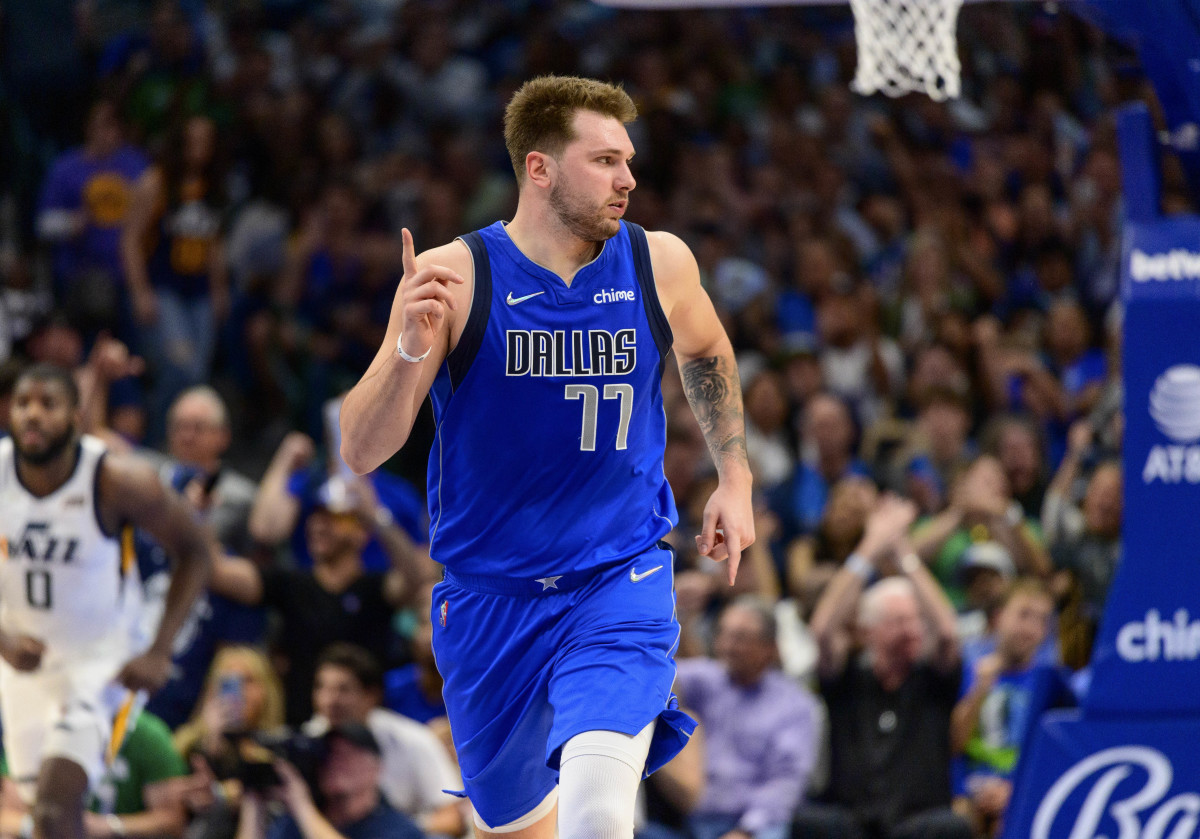 ICYMI: Luka Doncic finishes off Utah Jazz in style, sarcastically waves  Bye bye to the Jazz crowd as Dallas Mavericks advance to the next round  of NBA Playoffs