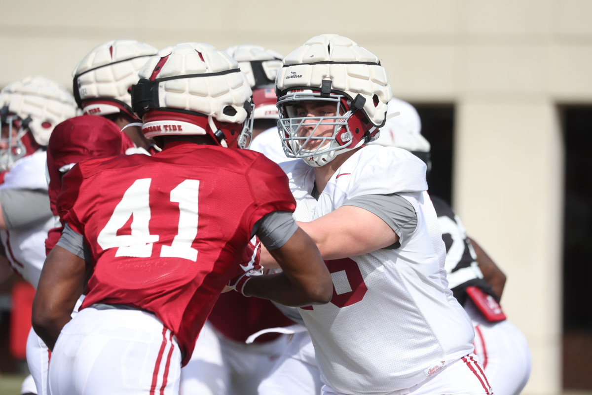 Scenes From Alabama Football Spring Practice No. 6 - Sports Illustrated ...