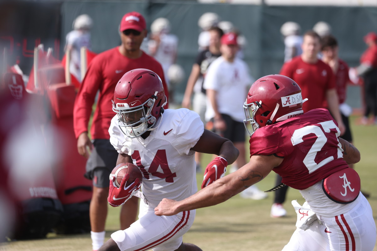 Scenes From Alabama Football Spring Practice No. 6 Sports Illustrated