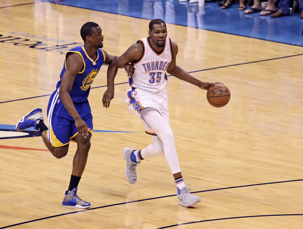 Kevin Durant: Oklahoma City 'has to' retire his jersey