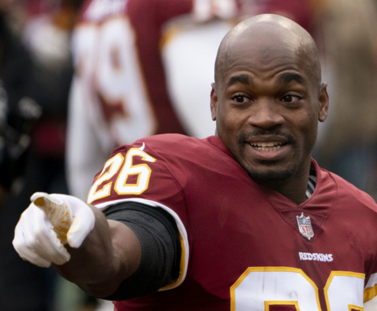 Adrian Peterson's 2020 Contract Option Exercised by Redskins, News,  Scores, Highlights, Stats, and Rumors