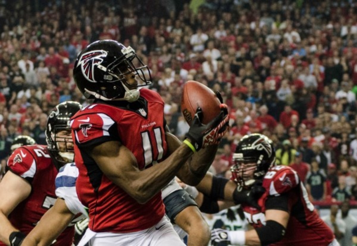 Julio Jones of the Altanta Falcons