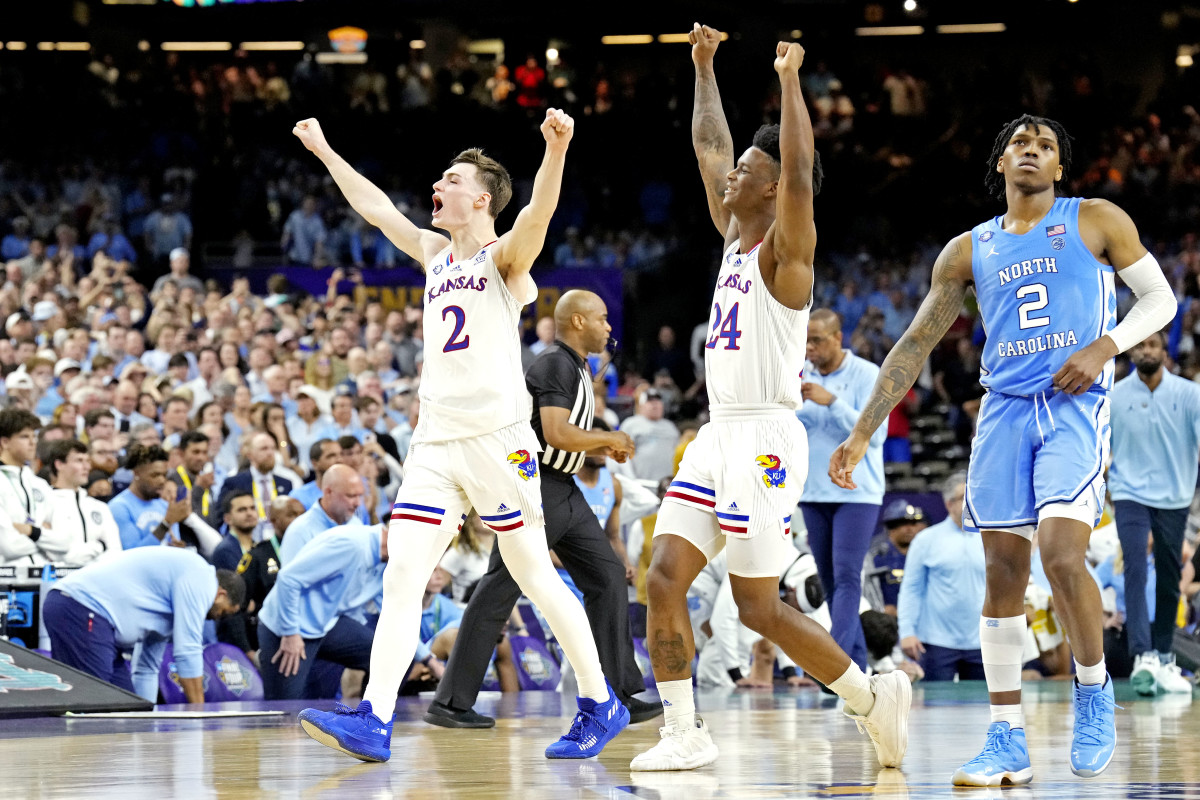 Kansas named 2022 NCAA Men's Basketball Champion after 72-69 comeback  victory over North Carolina - Sports Illustrated Wildcats Daily News,  Analysis and More