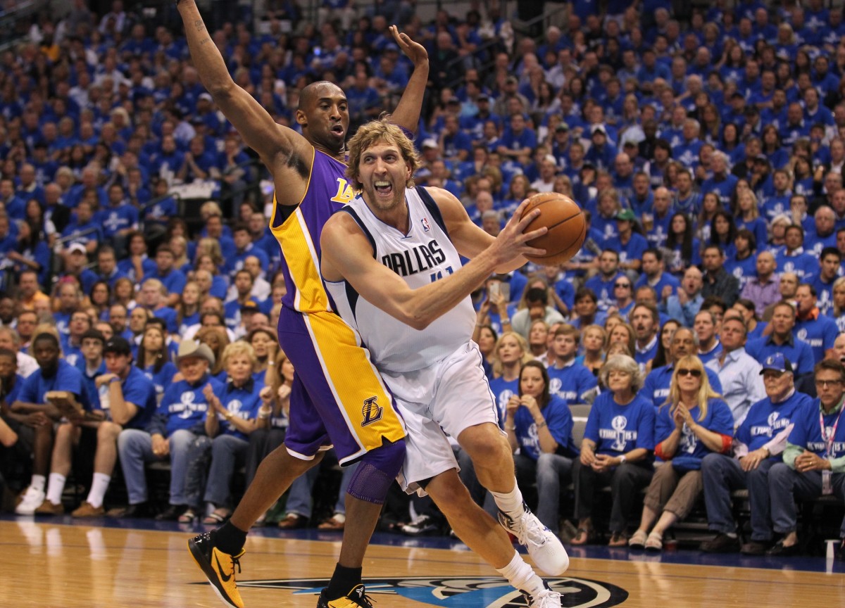 Dirk Nowitzki, Dallas Mavericks, Kobe Bryant, Los Angeles Lakers