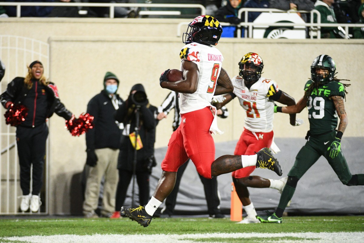 Okonkwo, TE, Maryland - highlights