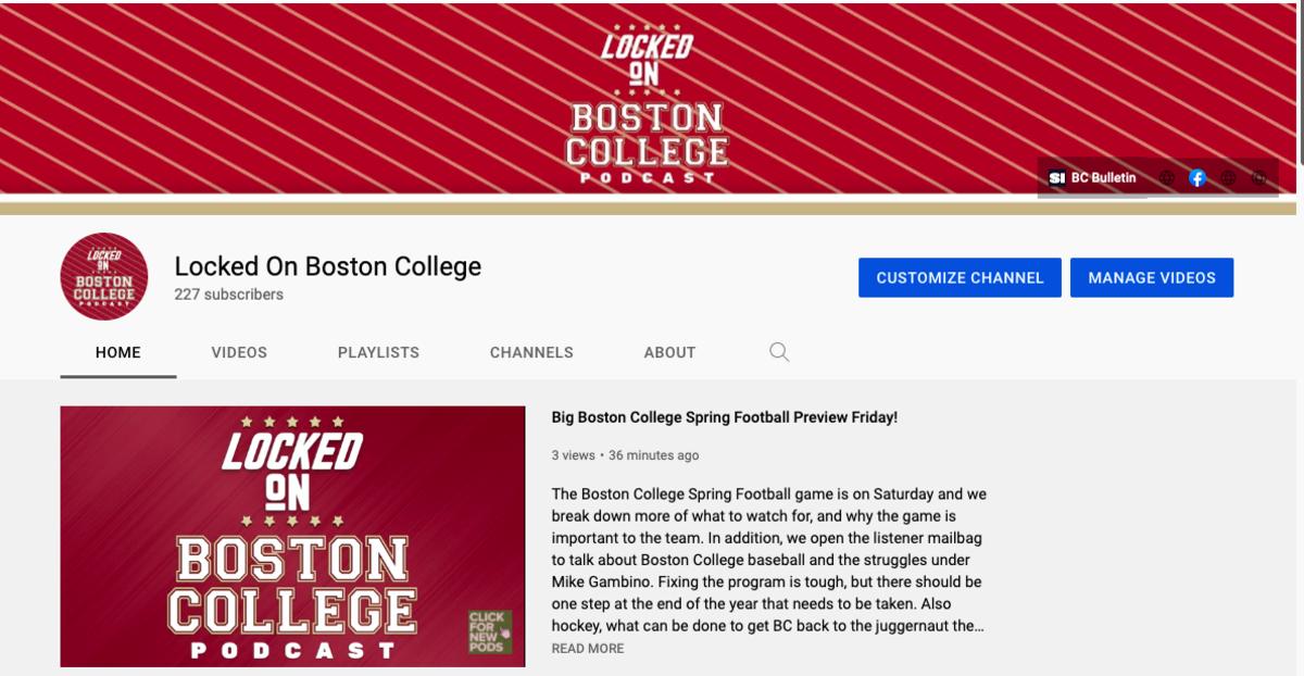 Morning Bulletin Spring Game Excitement Sports Illustrated Boston