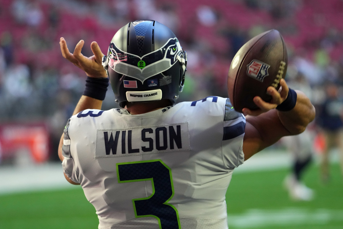 Russell Wilson Milestone Game Ball Now in Canton