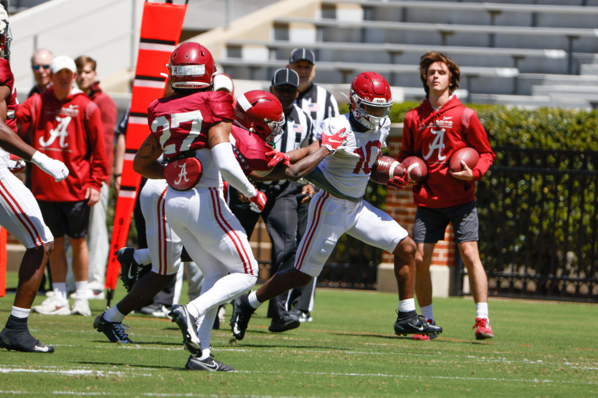 JoJo Earle, Alabama scrimmage 4/9/22