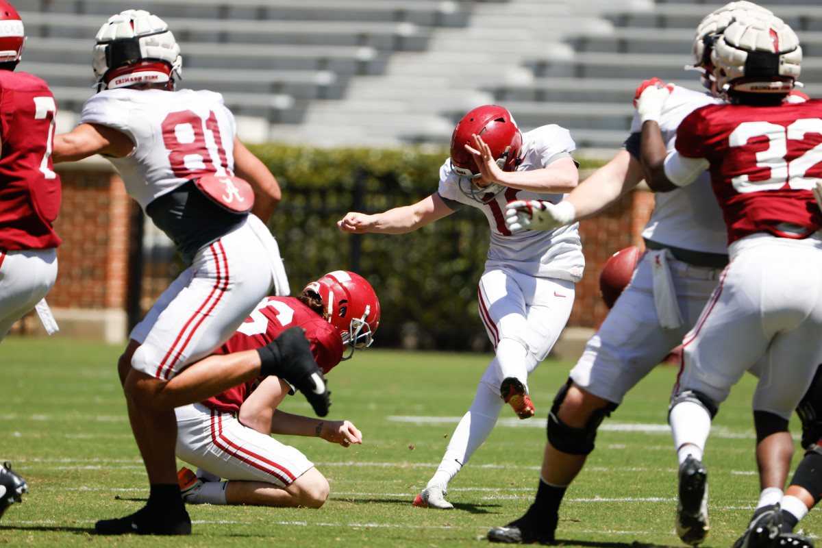 Will Reichard, Alabama scrimmage 4/9/22