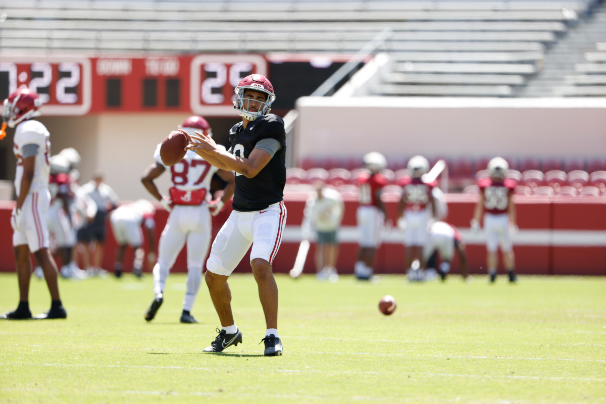 Bryce Young, Alabama scrimmage 4/9/22