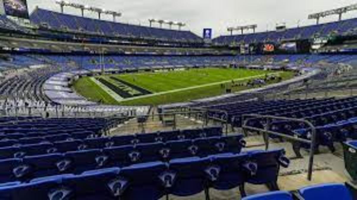 soccer game at ravens stadium