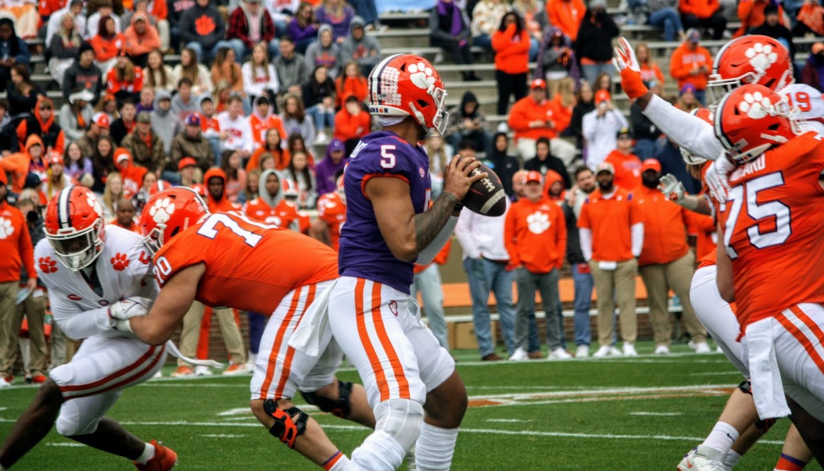 Clemson Tigers Spring Game Reactions Offense Sports Illustrated