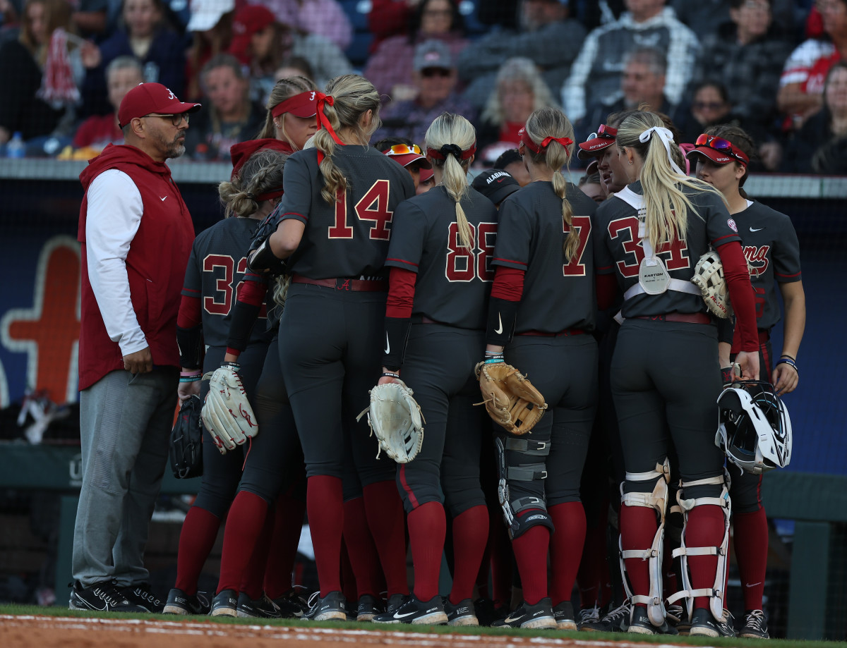 Alabama softball at Florida