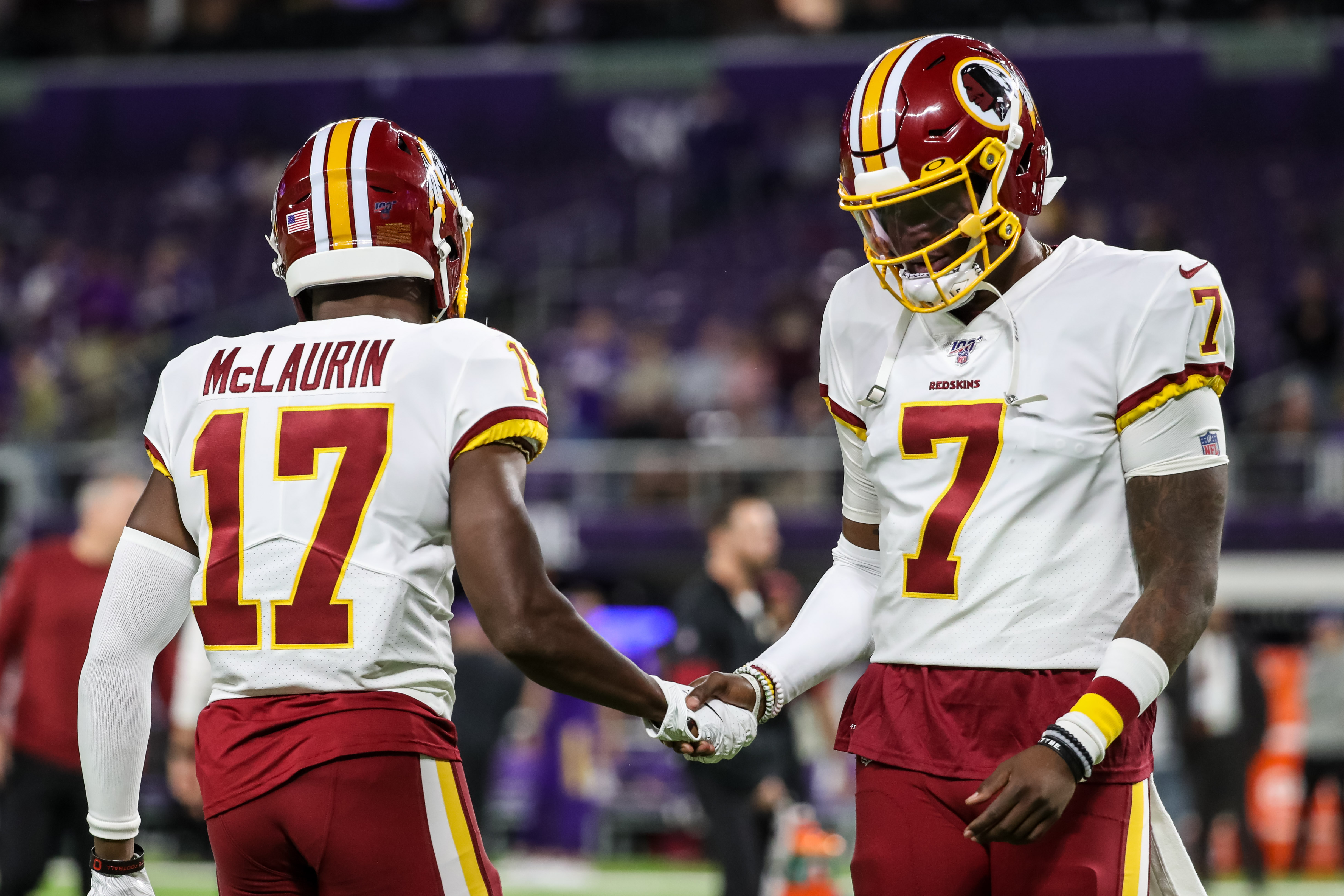 Terry McLaurin says Dwayne Haskins pushed for Redskins to take him