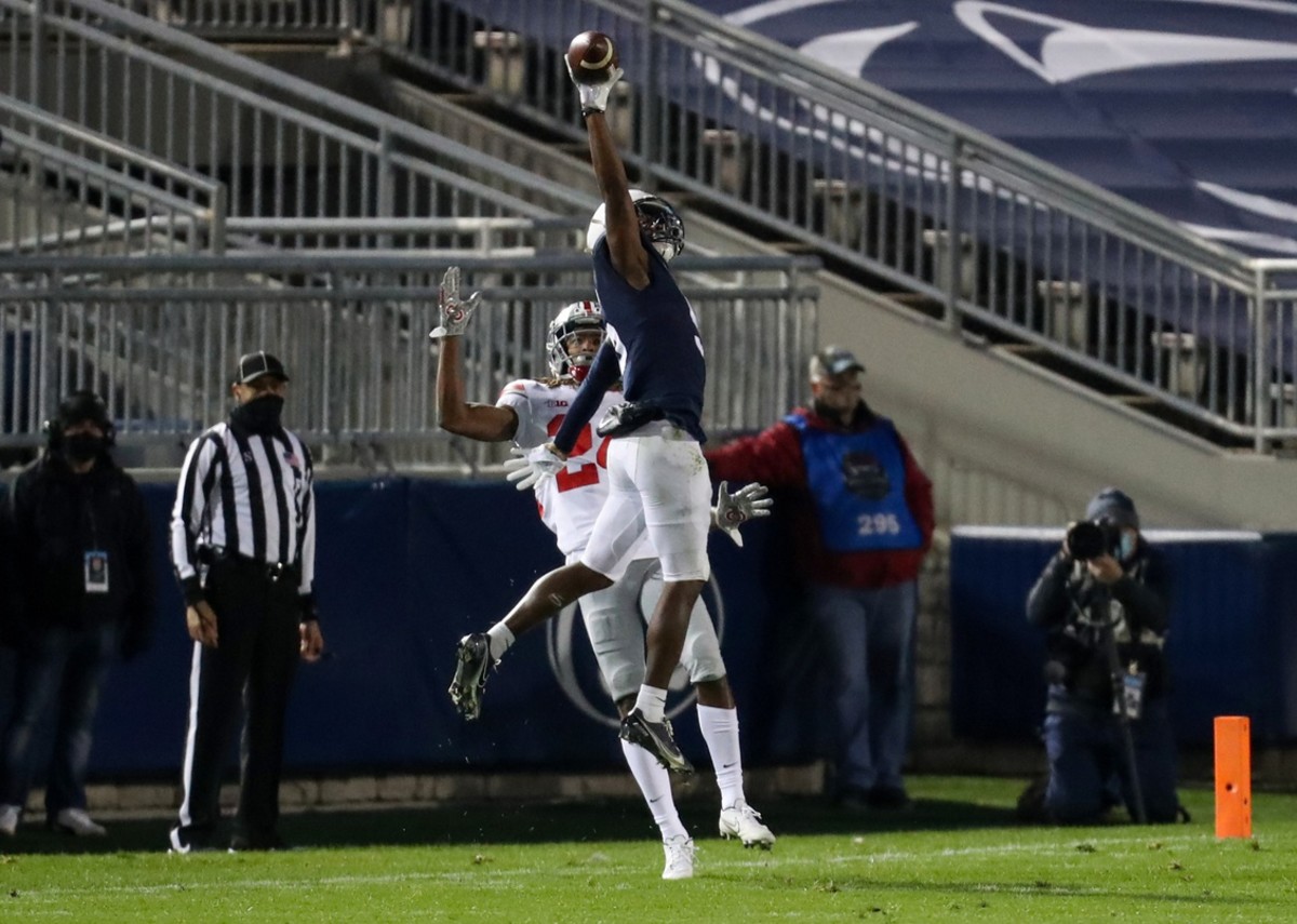 Penn State's Jahan Dotson, Jaquan Brisker, Tariq Castro-Fields skip 2021 NFL  draft