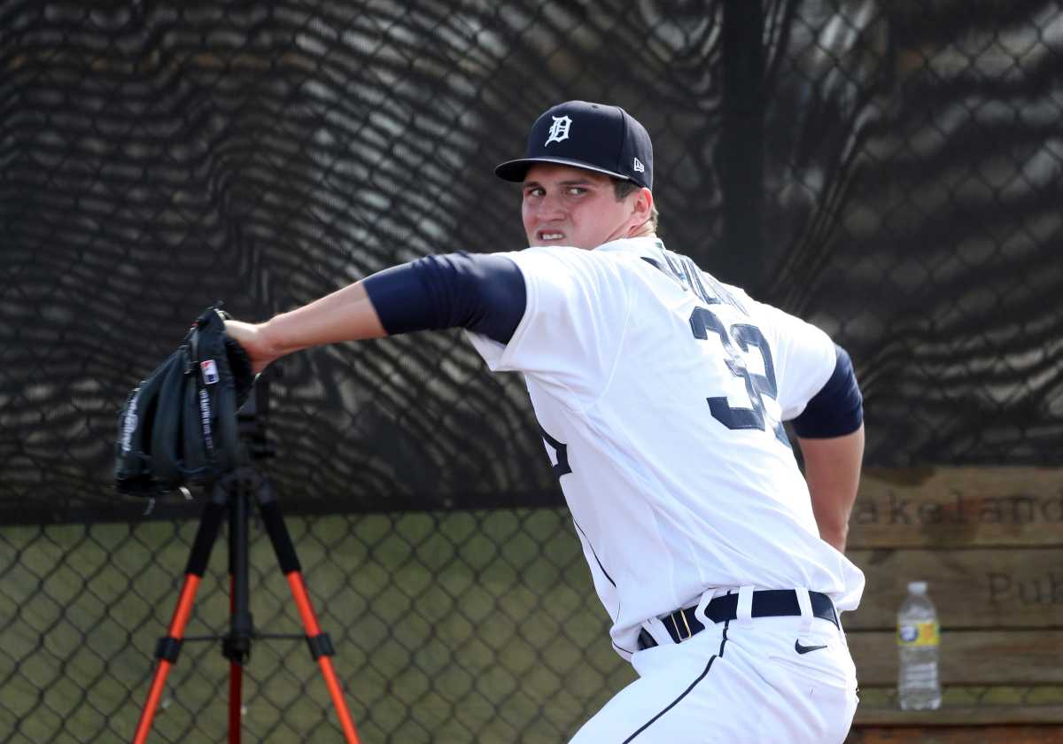 Tigers add 'workhorse' Texas ace Ty Madden with No. 32 pick in MLB Draft