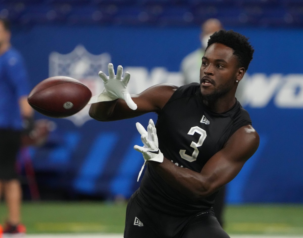 Purdue Wide Receiver David Bell Attends Indianapolis Colts Local Pro