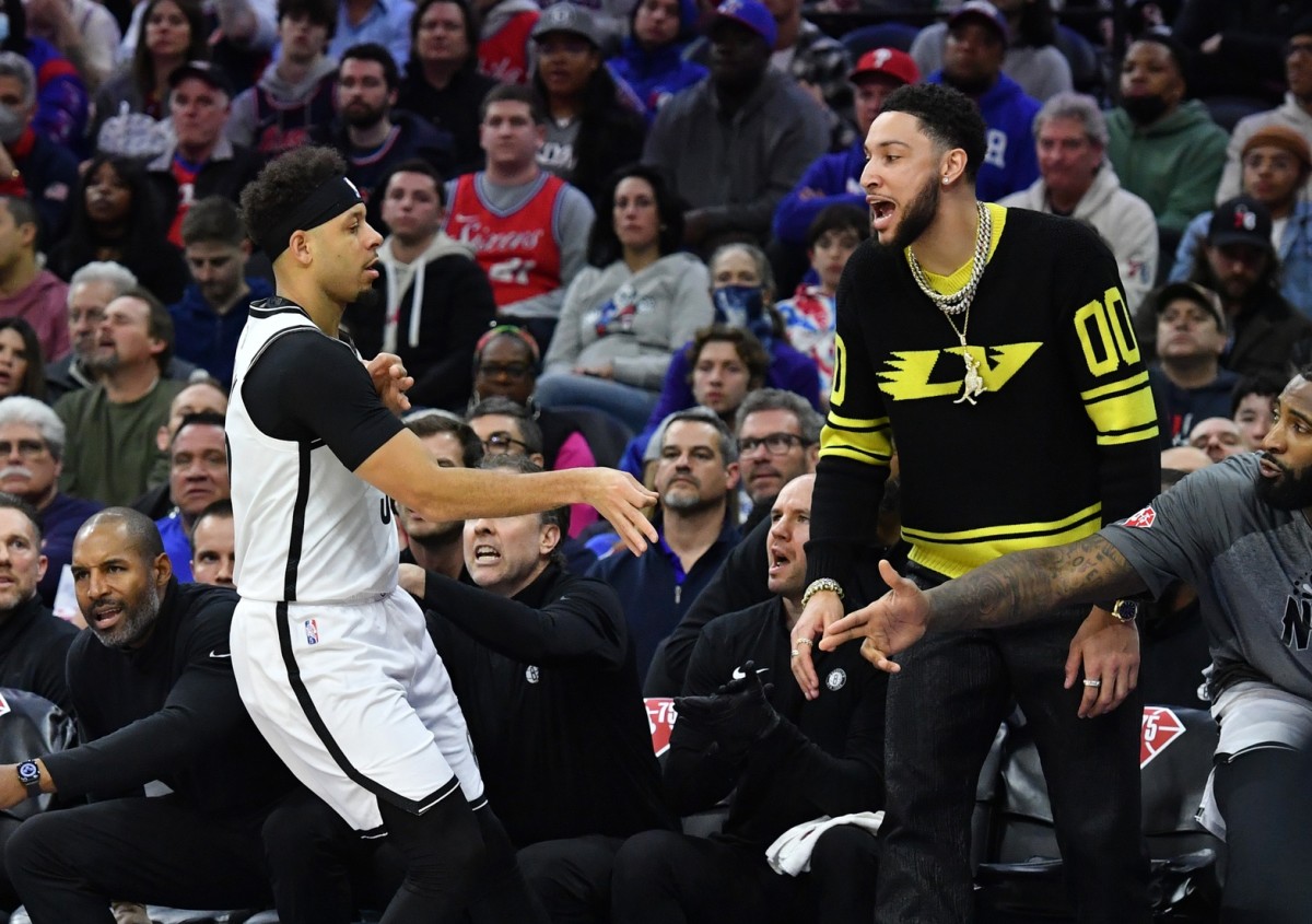 Ben Simmons injury update: 'No chance' Nets star plays vs. 7 stephen curry  baby jersey 6ers in return to Philadelphia on March 10 Golden State  Warriors NBA Championship Gear and Warriors including