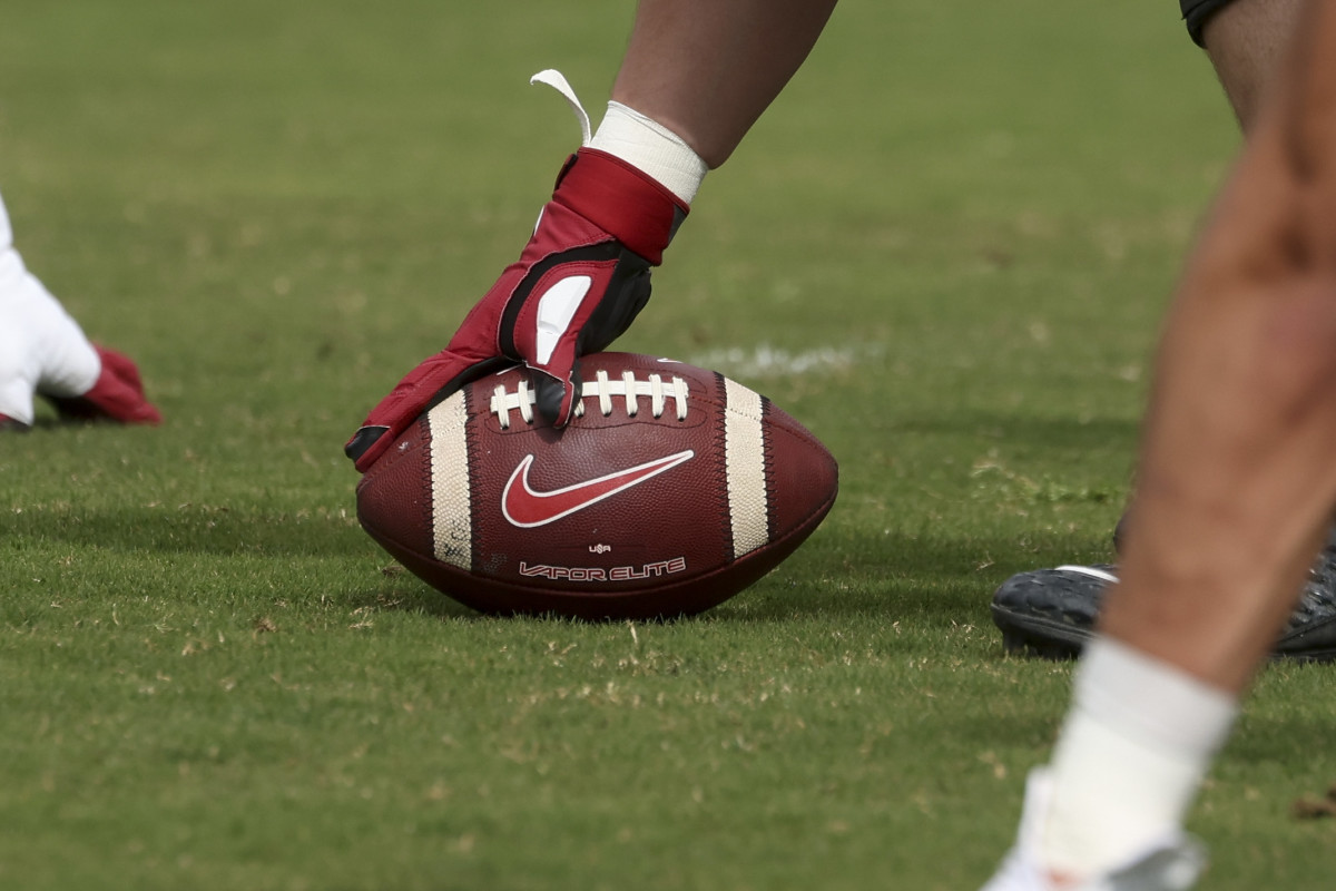 Alabama football practice