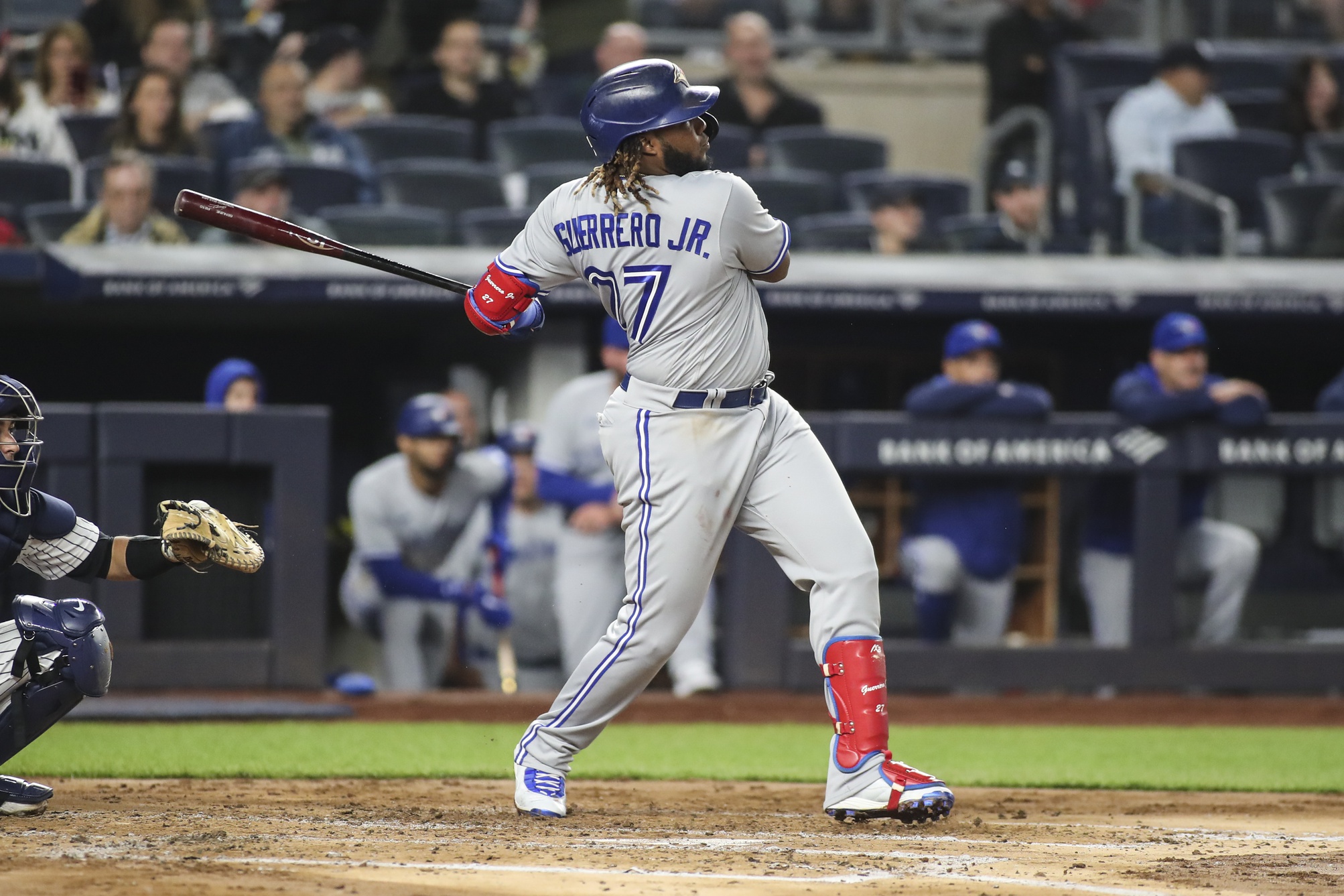 Once Vladimir Guerrero, Jr. cracked his third homer, it wasn't