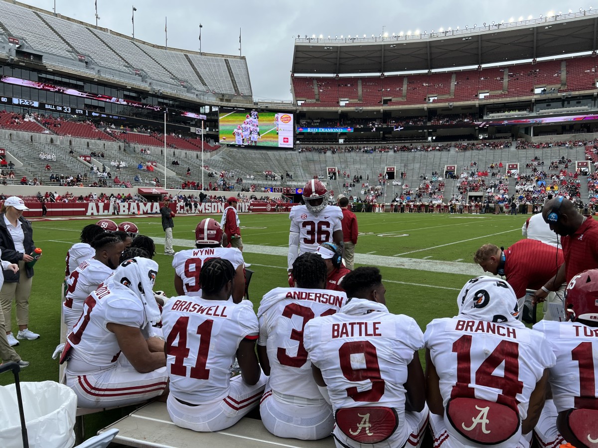 2022 Alabama A-Day White team