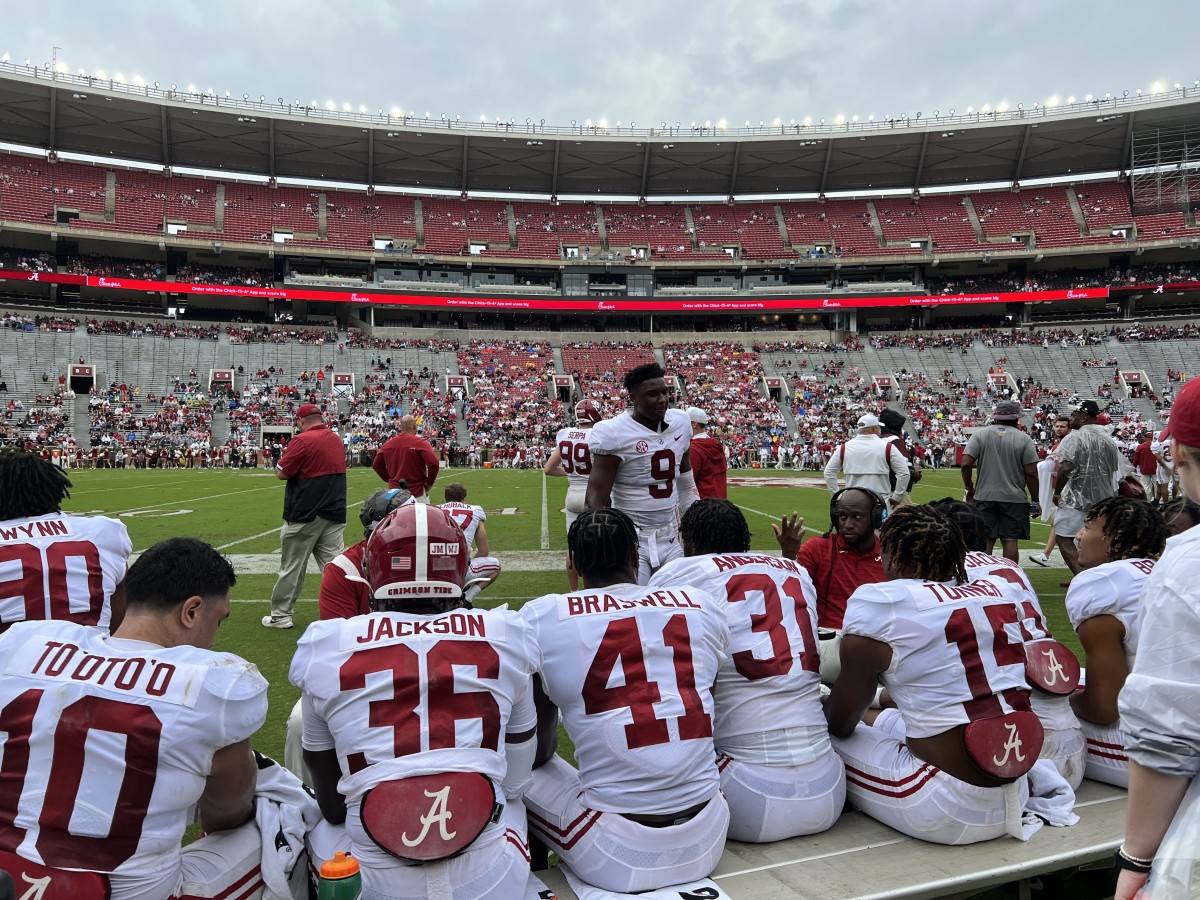 2022 Alabama A-Day White team