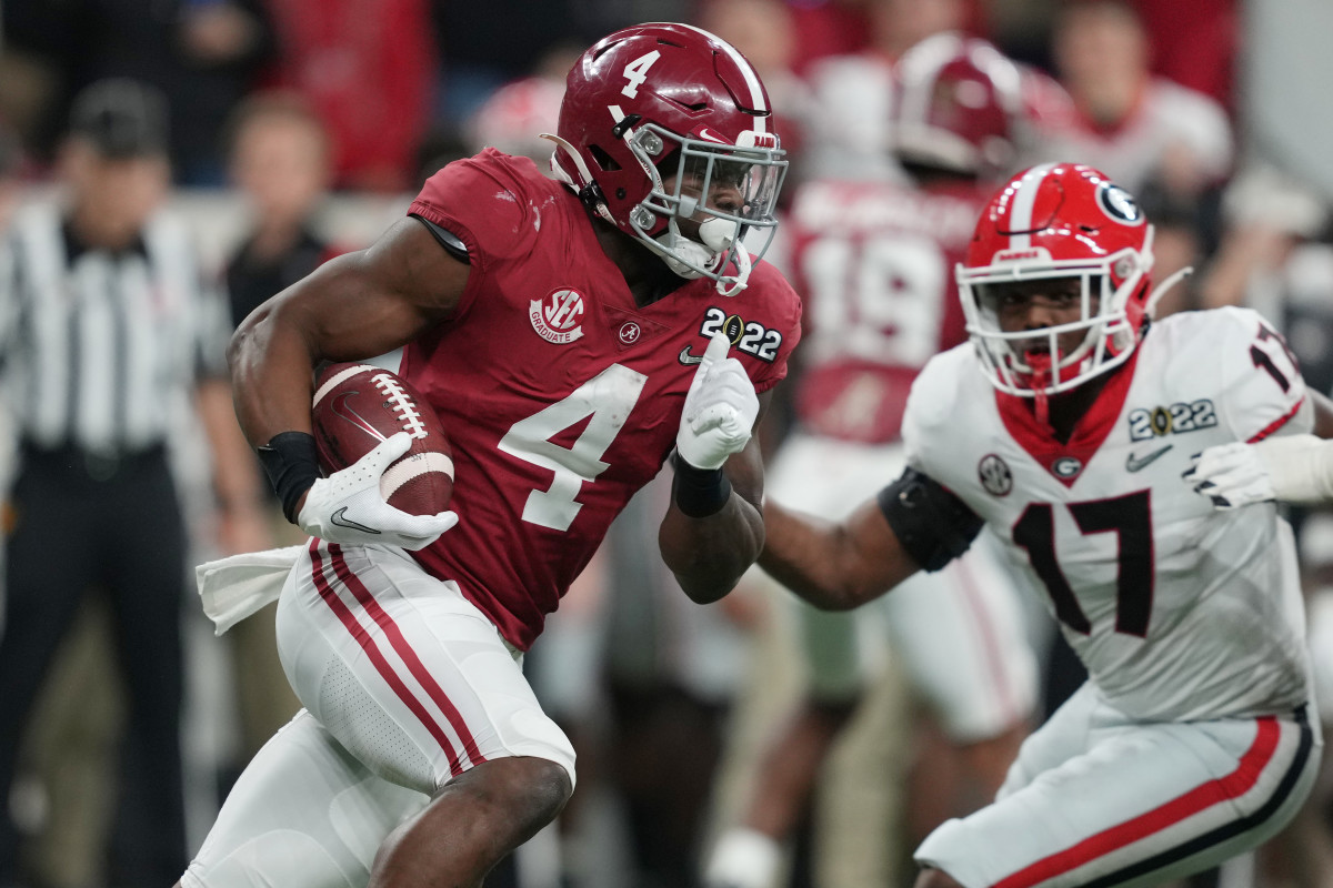 Alabama RB Brian Robinson Jr. to visit 49ers