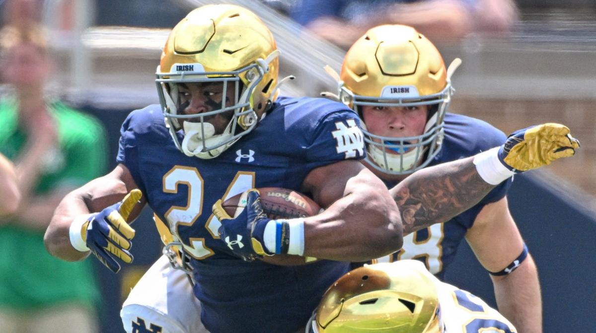Notre Dame PostSpring Depth Chart Offense Lawn Care Of Sandy Springs