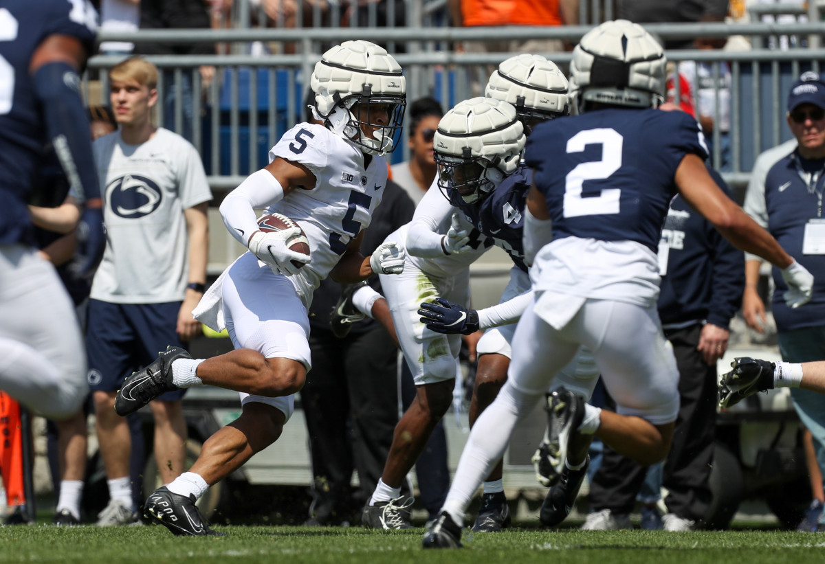 Penn State's Sean Clifford and receiver KJ Hamler are livin' the