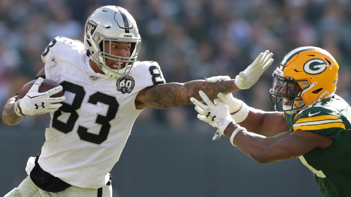 Darren Waller Recruits Aaron Rodgers To Raiders, 'If You Come, It's Gonna  Be Lit'