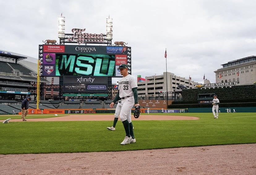 New lights at Comerica Park