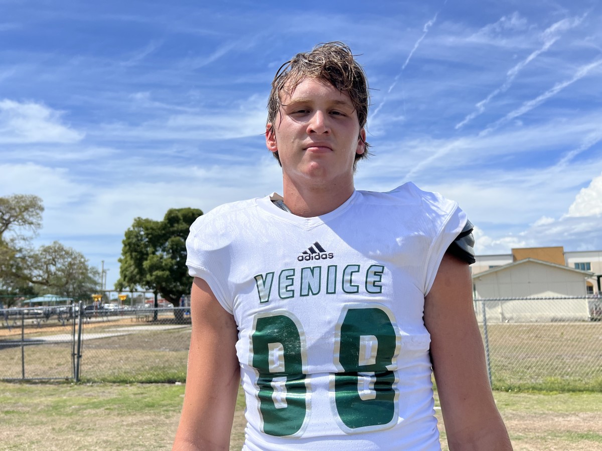 Fin Jones Tight End Venice (Fla.) High School - 2023