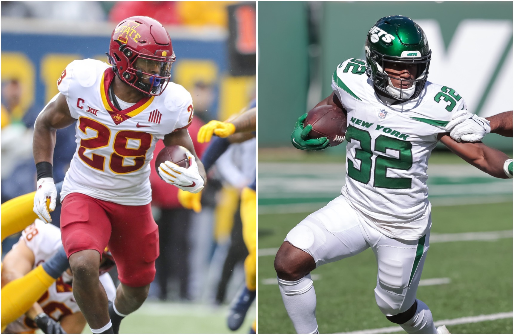 Iowa State RB Breece Hall Excited to Play With New York Jets RB