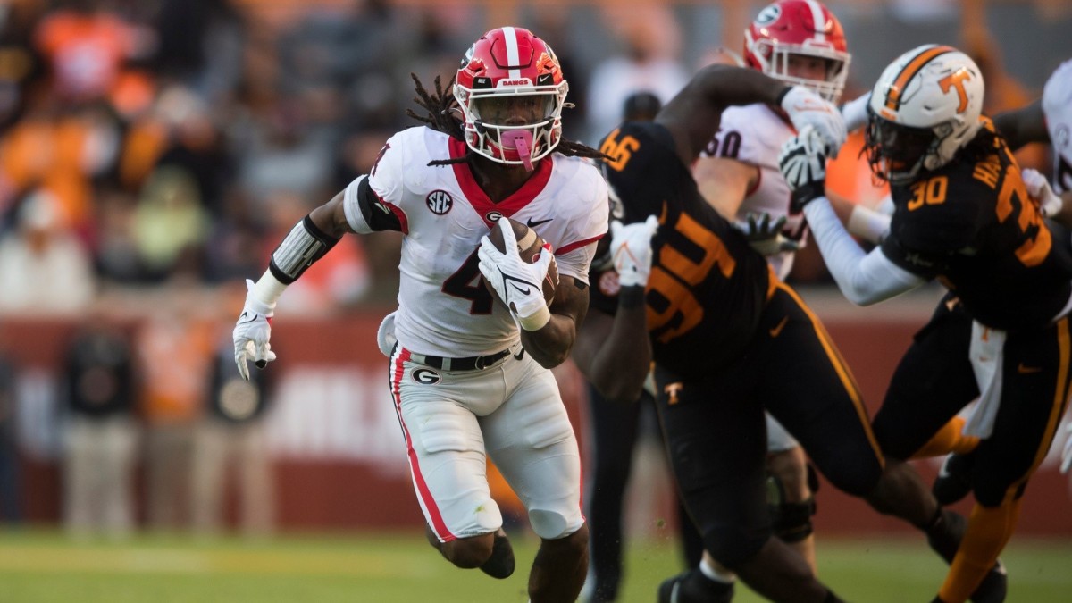 NFL Draft: Bills land Georgia RB James Cook at 63 - Sports Illustrated ...