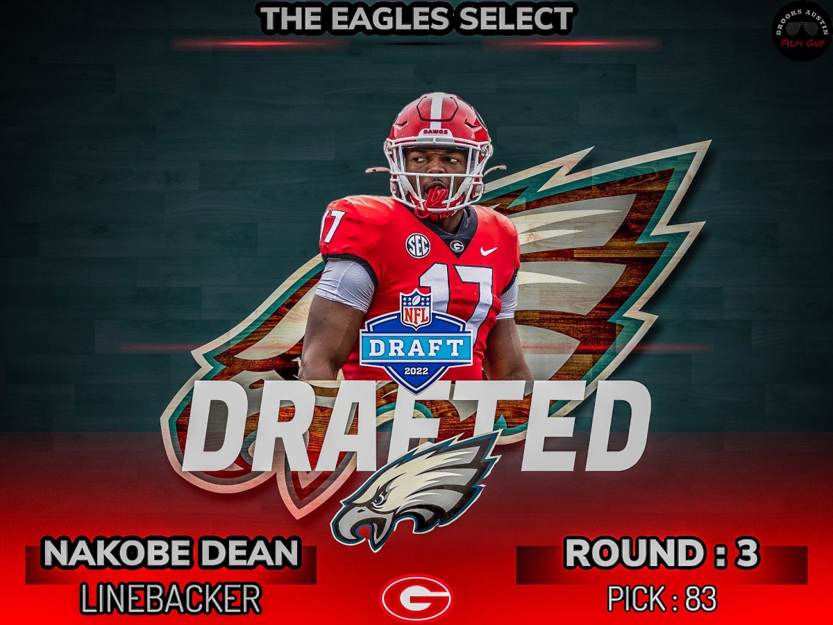 Nakobe Drafted by Philadelphia Eagles - Sports Illustrated Georgia Bulldogs  News, Analysis and More