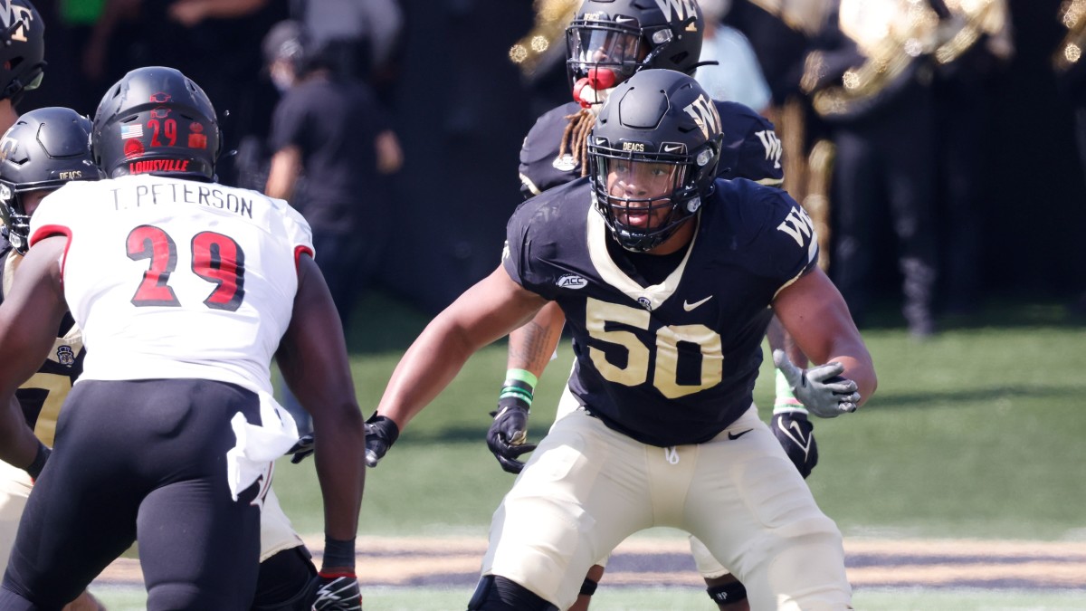 2022 NFL Draft Player Profiles: Wake Forest OL Zach Tom - Steelers Depot